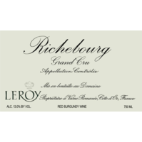 Domaine Leroy 勒桦酒庄 勒桦酒庄李奇堡特级园黑皮诺干型红葡萄酒 2007