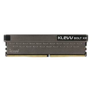 KLEVV 科赋 雷霆BOLT XR系列 DDR4 3600MHz 台式机内存 马甲条 灰色 8GB KD48GU880-36A180B