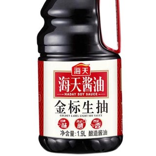 海天 金标生抽 1.9L