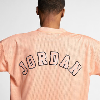 AIR JORDAN Jordan Flight Mesh 男子运动球衣 AO2827-814 粉色 M