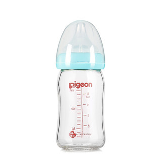 Pigeon 贝亲 经典自然实感系列 PL335 双奶嘴组合奶瓶套装 玻璃奶瓶 160ml +SS号奶嘴 0月+ +S号奶嘴 1-3月