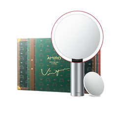 AMIRO amiro化妆镜o系列智能充电网红梳妆补光LED高清镜子专柜同款 正品