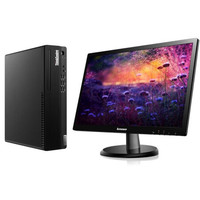 Lenovo 联想 ThinkCentre M730S 十代酷睿版 23英寸 商务台式机 黑色(酷睿i5-10500、核芯显卡、8GB、128GB SSD+1TB HDD、风冷)