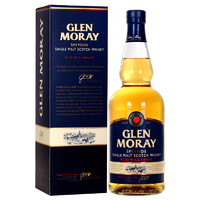 PLUS会员：GLEN MORAY 经典 原味 斯佩塞 单一麦芽 威士忌 700ml