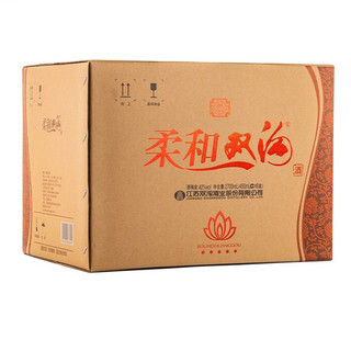 双沟 柔和 五星 42%vol 浓香型白酒 450ml*6瓶 整箱装