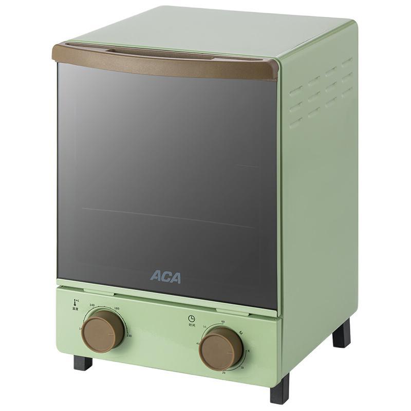 ACA 北美电器 ATO-M12D 迷你电烤箱 12L 复古绿