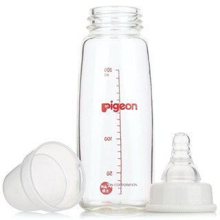 pigeon 贝亲 AA86 玻璃奶瓶 200ml 0-3月