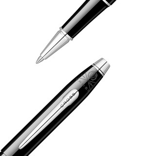 CROSS 高仕 Classic Century AT0085-111 拔帽式圆珠笔 黑漆白夹  0.5mm 单支装