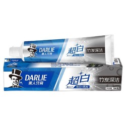 DARLIE 好来 【有赠品】DARLIE 好来(原黑人)牙膏双重薄荷茶倍健超白套装黄牙清新口气牙渍 大容量套装540g