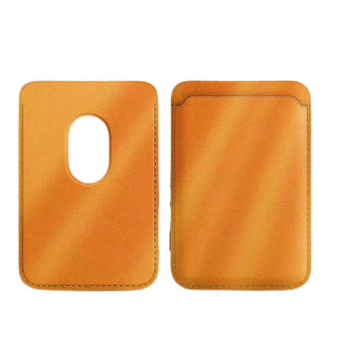 KOOLIFE iPhone 12 MagSafe磁吸卡包 黄色