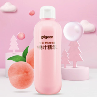 Pigeon 贝亲 桃叶精华系列 婴儿爽身露 国产版 200ml*2瓶