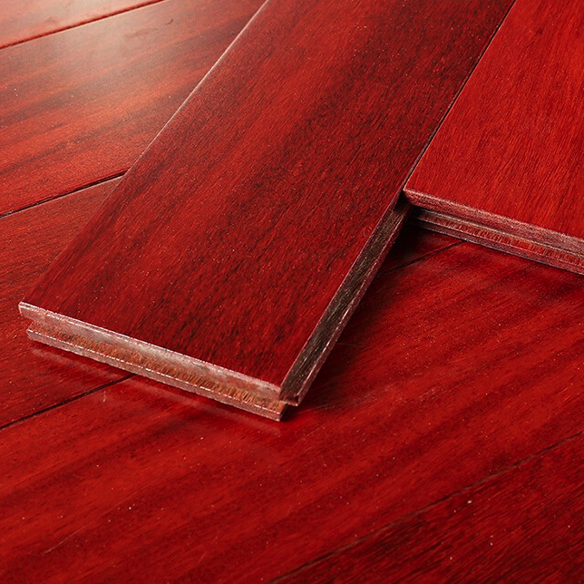 nature 1391p 二翅豆实木地板 酒红色