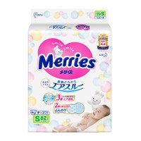 88VIP：Merries 妙而舒 婴儿纸尿裤 S 82片