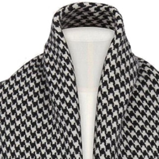 Dior 迪奥 30 MONTAIGNE系列 女士羊毛围巾 94MON140I057_C980 黑色 140*140cm