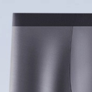 HLA 海澜之家 男士平角内裤套装 HBANKM2AAF0025 3条装(深灰+浅灰+宝蓝) XL