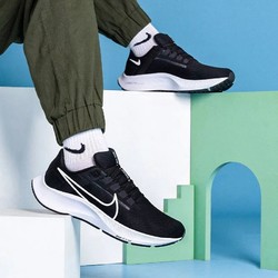 NIKE 耐克 Nike耐克男鞋2021秋新款AIR ZOOM飞马38透气减震跑步鞋CW7356-002