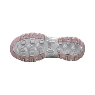 SKECHERS 斯凯奇 D'lites 1.0 女子休闲运动鞋 13143/WPK 白粉红 40