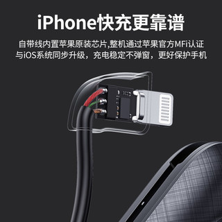 UGREEN 绿联 MFi认证PD20W充电宝iwatch手表磁吸无线充电器通用iPhone13/12Pro苹果手机 自带苹果线-10000毫安时