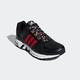 adidas ORIGINALS 阿迪达斯官网 adidas equipment 10 CNY 男女跑步运动鞋B96535 黑色/红色 42(260mm)