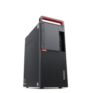 Lenovo 联想 ThinkCentre M910T 七代酷睿版 21.5英寸 商用台式机 黑色(酷睿i7-7700、2GB独显、16GB、128GB SSD+1TB HDD、风冷)