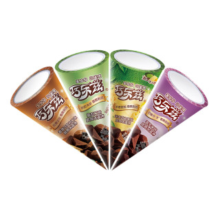 伊利巧乐兹冰淇淋甜筒抹茶巧克力香芋哈密瓜脆皮冰激凌雪糕冷饮哈密瓜