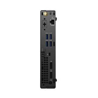 DELL 戴尔 OptiPlex 7080 MFF 十代酷睿版 23英寸 商务台式机 黑色 (酷睿i9-10900、核芯显卡、8GB、512GB SSD、风冷)