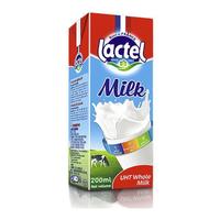lactel 兰特 全脂牛奶 200ml*6盒