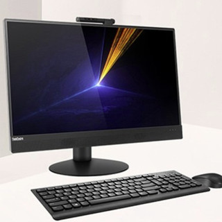 Lenovo 联想 ThinkCentre M920z 八代酷睿版 23.8英寸 商用一体机 黑色（酷睿i3-8100、核芯显卡、8GB、256GB SSD）