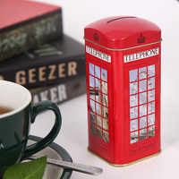 AHMAD 亚曼 电话亭礼罐英式早餐红茶