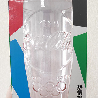 McDonald's 麦当劳 东京奥运会联名 玻璃杯 370ml*2 热情橙+坚韧绿