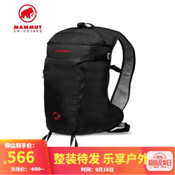 MAMMUT 猛犸象 Neon Speed男女攀岩背包 2510-03180黑色15 L