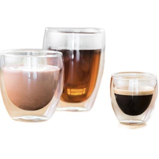 bodum PAVINA系列 4559-10 双层玻璃杯 350ml*2