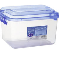 CHAHUA 茶花 2843 收纳箱 6.5L 蓝色