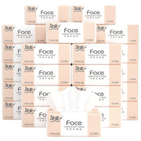 C&S 洁柔 粉Face系列 抽纸 3层*120抽*54包(195*133mm) 百花香味