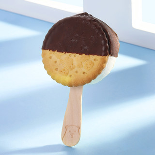 光明 熊小白脆巧曲奇冰淇淋巧克力饼干零食型冰淇淋