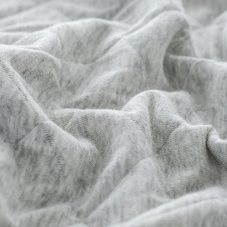 京东京造 针织棉纤维被 浅灰色 150*200cm