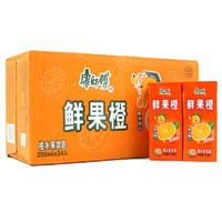 康师傅 鲜果橙 橙水果饮品 250ml*24盒