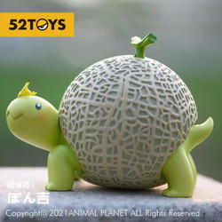 52TOYS 动物星球 x dodowo果物精灵哈密瓜龟潮玩手办