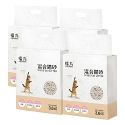 FUWAN 福丸 混合猫砂 3.6kg*4袋