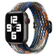 Damon Light Damon适用Apple Watch系列尼龙编织滑扣表带滑动调节弹力透气舒适适配i watch系列 42/44MM表盘