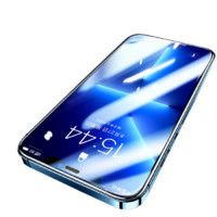 SmartDevil 闪魔 iPhone13 mini 全覆盖抗蓝光钢化前膜 两片装+贴膜神器