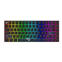 NEWMEN 新贵 GM840Pro 三模热插拔 84键 RGB 机械键盘 BOX白轴