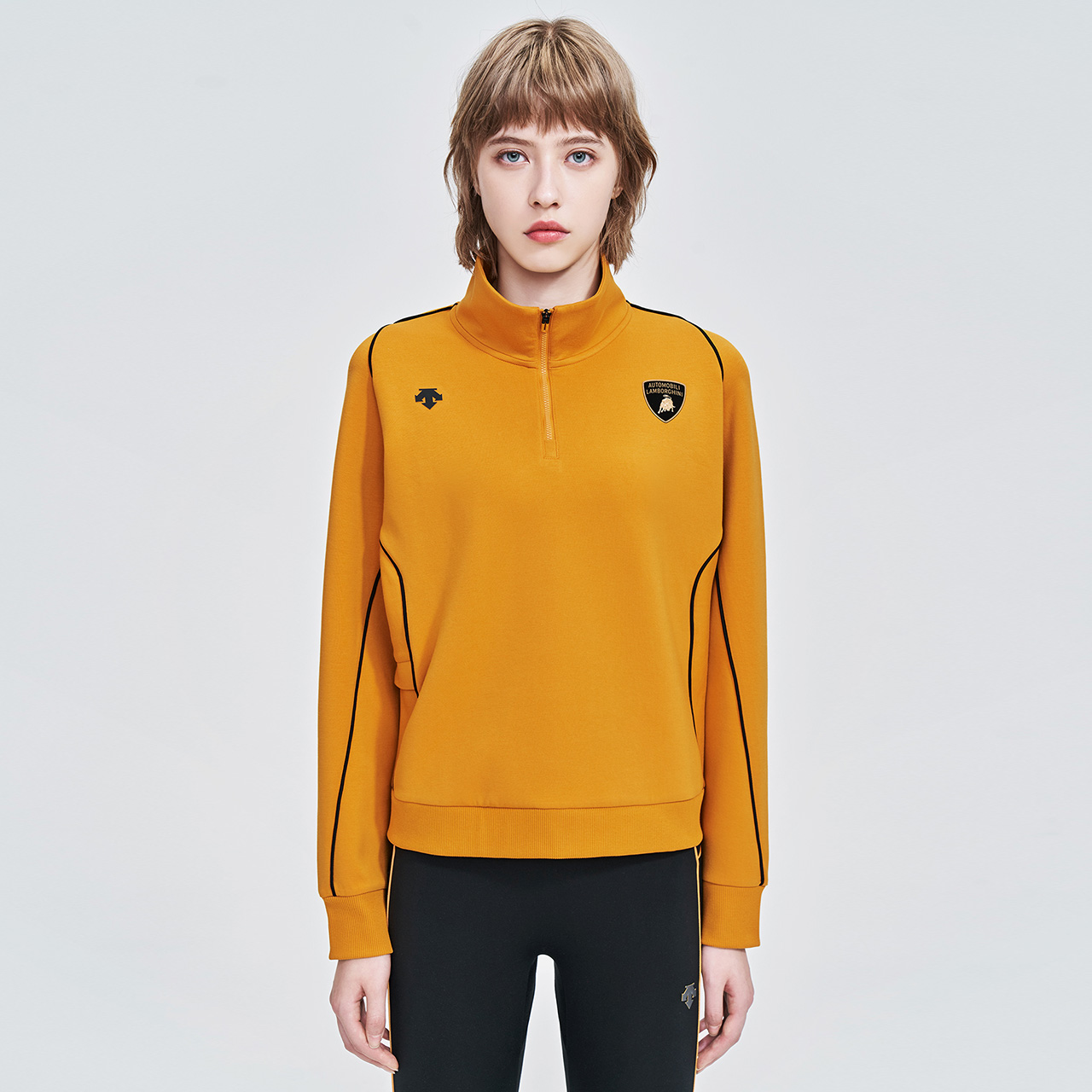 DESCENTE 迪桑特 兰博基尼联名款 D1432XHT70 女子运动卫衣