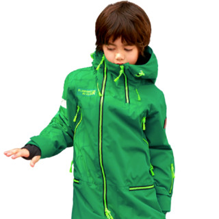 RUNNING RIVER 奔流 W7741N-568 儿童连体滑雪服 绿色 110cm