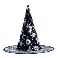爱新奇 万圣节女巫帽 1顶 款式随机