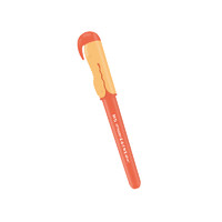 M&G 晨光 钢笔 优握系列 HAFP0666 橙色 F尖 单支装+墨囊 黑色 6支