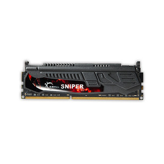 G.SKILL 芝奇 Sniper系列 DDR3 1866MHz 台式机内存 马甲条  黑色 8GB 4GBx2 F3-14900CL9D-8GBSR