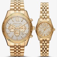 MICHAEL KORS 迈克·科尔斯 Lexington His and Hers 情侣款石英手表套装