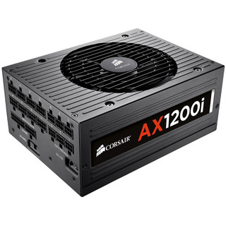 USCORSAIR 美商海盗船 AX1200i 白金牌（92%）全模组ATX电源 1200W