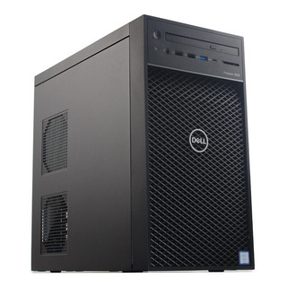 DELL 戴尔 Precision T3640 商务台式机 黑色 (酷睿i7-10700、RTX 5000 16G、32GB、256GB SSD+2TB HDD、风冷)